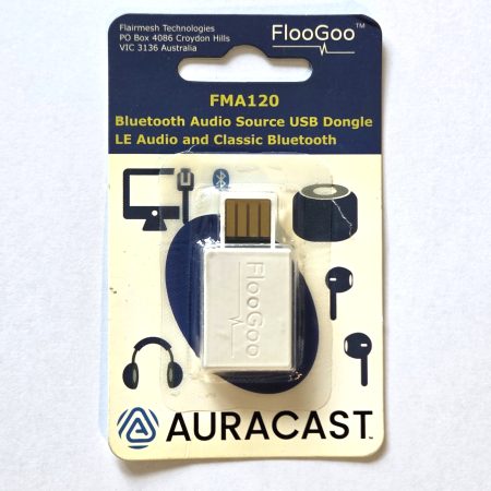 The Flairmesh FlooGoo FMA120 in its blister pack packaging