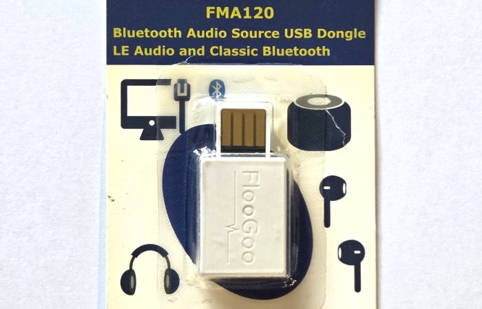 The Flairmesh FlooGoo FMA120 in its blister pack packaging