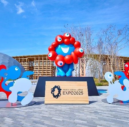 Expo 2025 - a publicity image to celebrate 15 million visitors so far
