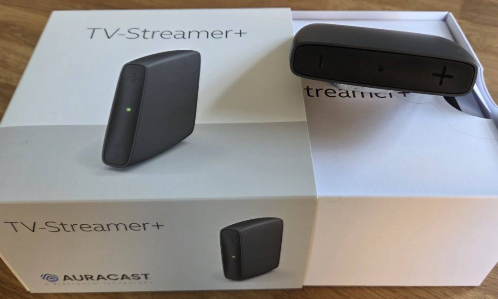 ReSound’s brilliant TV-Streamer+ brings Auracast to every home GN ReSound TVStreamer+ on the box it comes in