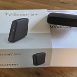 GN ReSound TVStreamer+ on the box it comes in