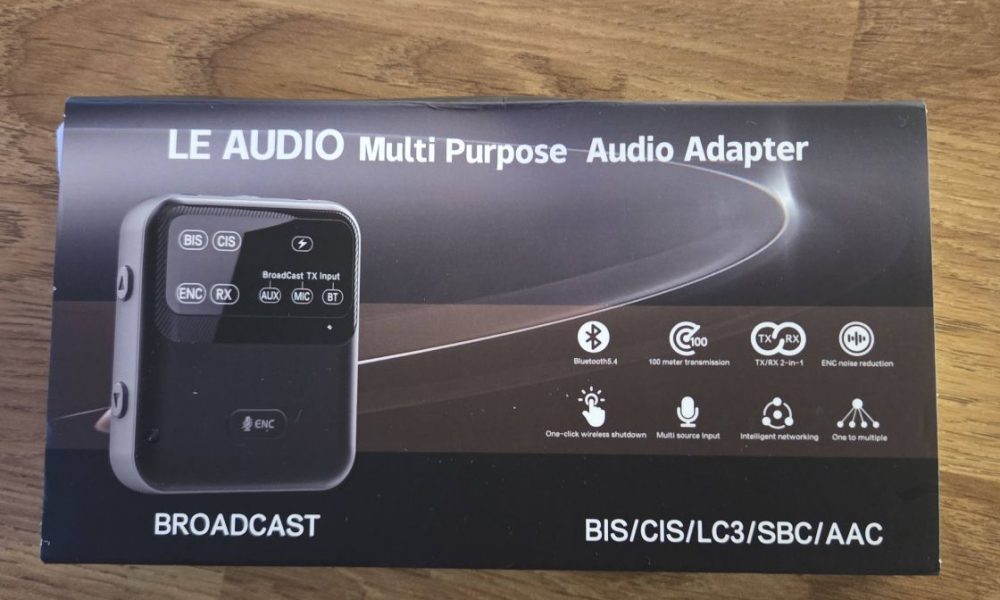 AliExpress and Temu: Can you get a bargain Auracaster from them? The LE Audio Bluetooth transmitter ordered from AliExpress