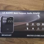 The LE Audio Bluetooth transmitter ordered from AliExpress