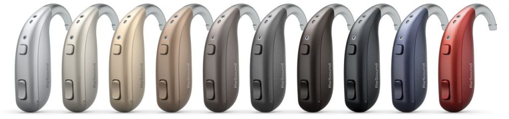 ReSound Enzo IA Super Power aid comes in a range of colours