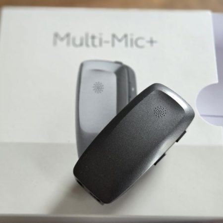 The ReSound Multi-Mic+ on its box