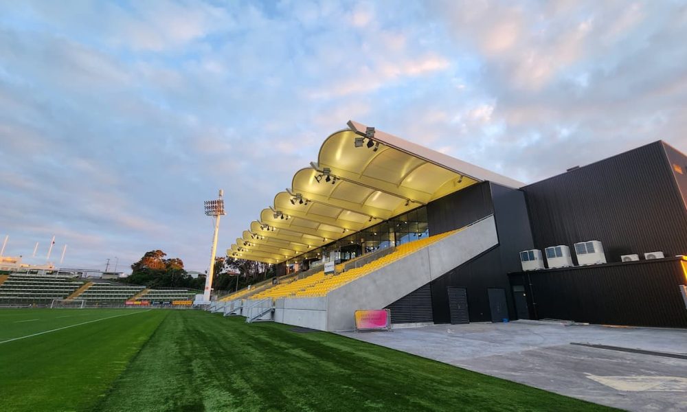 Stadiums: Why Auracast is the victory desperately needed Stadium Taranaki's TSB Stand is among the first in the world to install Auracast Picture: NPDC