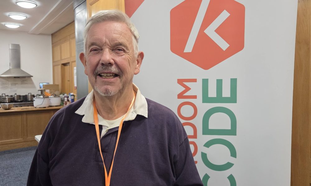 How Auracast in a cricket club brought the world together  Michael Jenkins from the Auracast Pioneers at Kingdom Code 2025 Picture: Phil Creighton