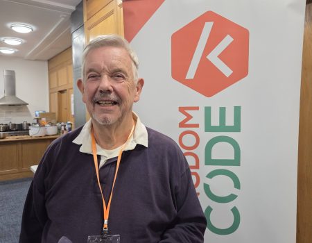 How Auracast in a cricket club brought the world together  Michael Jenkins from the Auracast Pioneers at Kingdom Code 2025 Picture: Phil Creighton