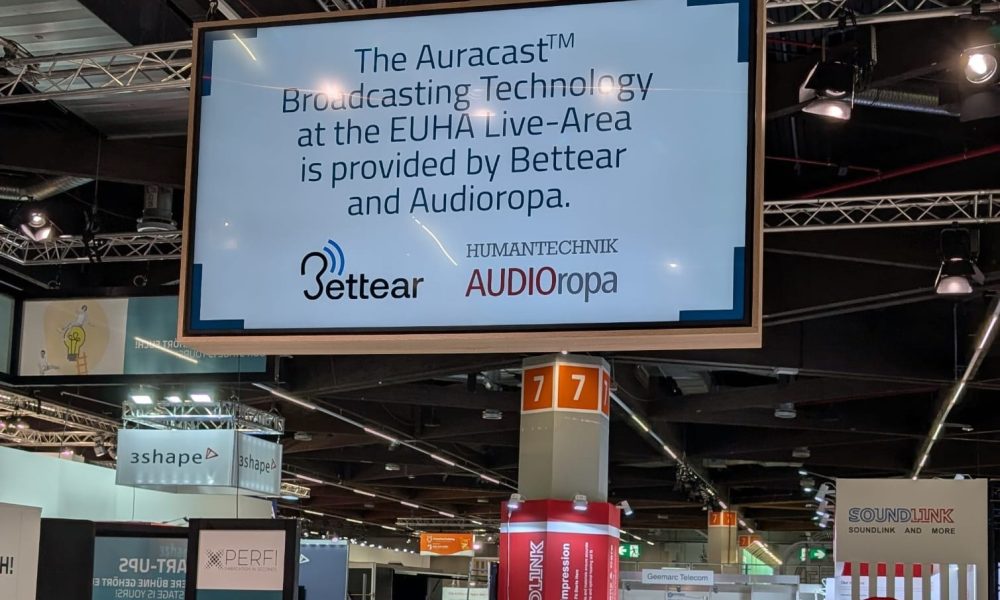 EUHA 2025: Auracast is ready thanks to Bettear’s installation EUHA has Auracast thanks to Bettear