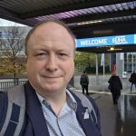 Phil Creighton outside EUHA