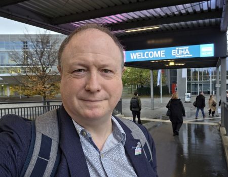 EUHA 2025: Auracast is an integral part of the Nuremberg congress (and we’ve tried it) Phil Creighton outside EUHA