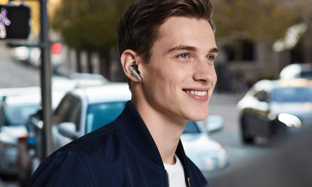 Auracast arrives in sub-$100 earbuds as EarFun launches Hi-Res Air Pro 4+ A man wearing the EarFun Air Pro 4+