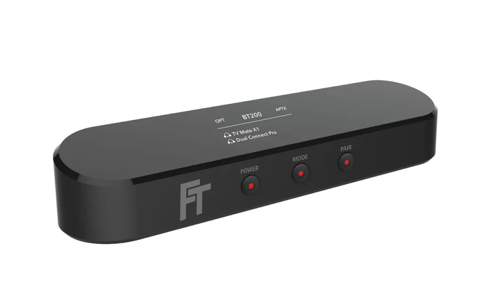 FeinTech's BT200 is an Auracast transmitter that contains an information screen