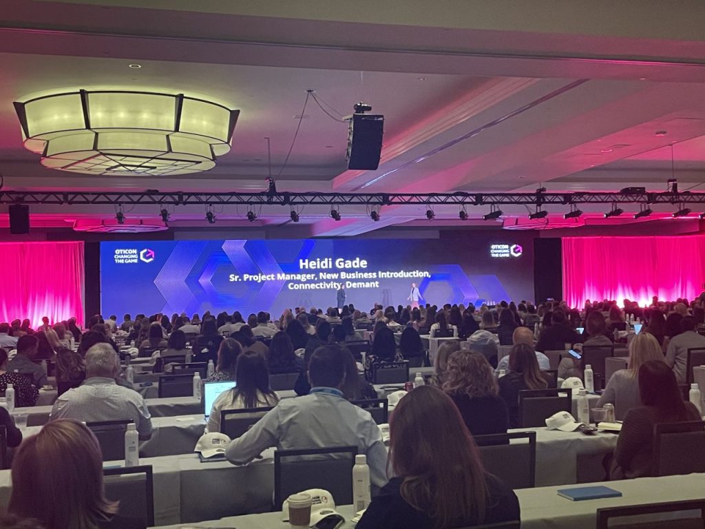 The Oticon launch event for its new hearing aids